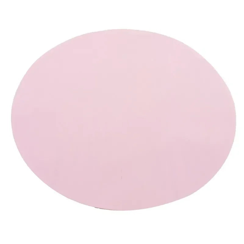 Mat Spill Proof Pet Bowl Silicone Feeding Anti Slip Cat Shaped Fountain Feeder Round Accessories for Dogs and Cats