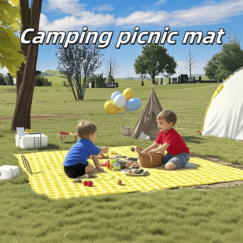 Outdoor Camping Picnic Blanket Waterproof Mat Tent Cushion Lawn Mat for Outings and Picnics