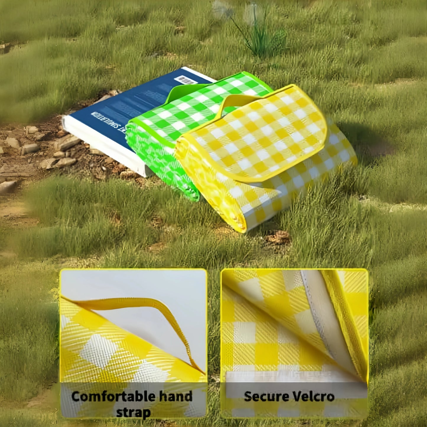 Outdoor Camping Picnic Blanket Waterproof Mat Tent Cushion Lawn Mat for Outings and Picnics