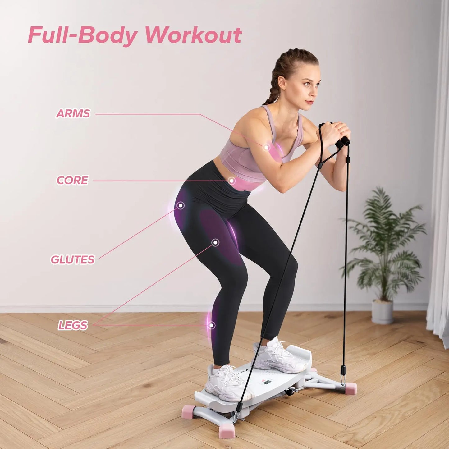 Merach Ski Machine Simulated Ski Training Cardio Exercise