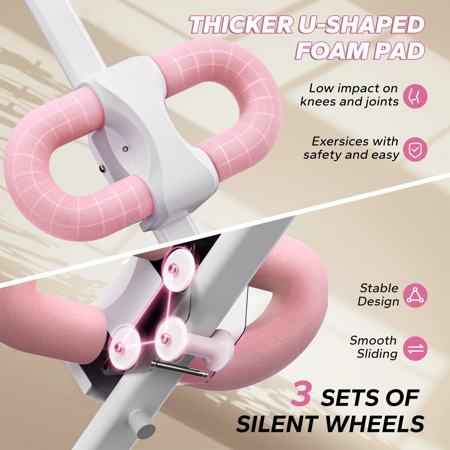 Merach Abdominal Trainer Adjustable Foldable Core Workout