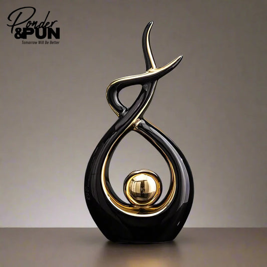 Whispers of Artistry Ceramic Art Decor Modern Home Accent