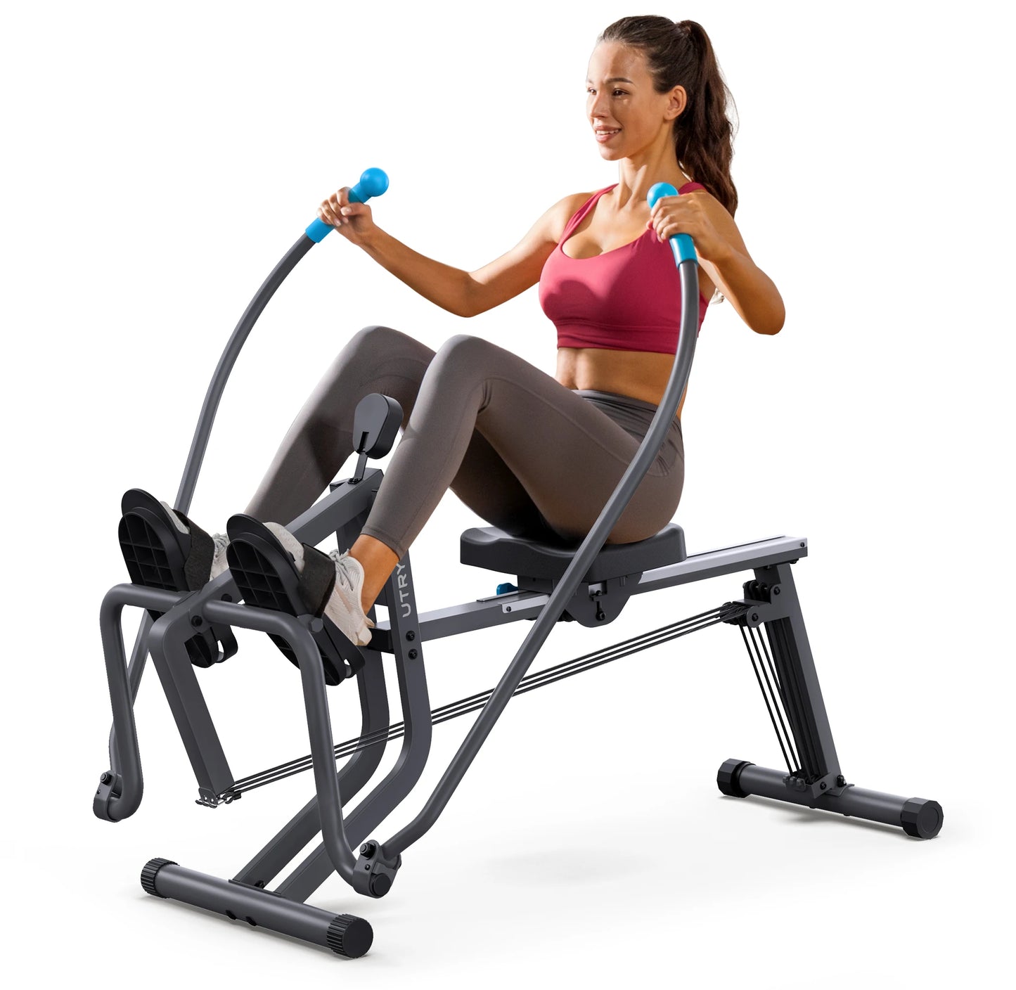 UTRYUP Rowing Machine Space Saving Ergonomic Seat Home Gym