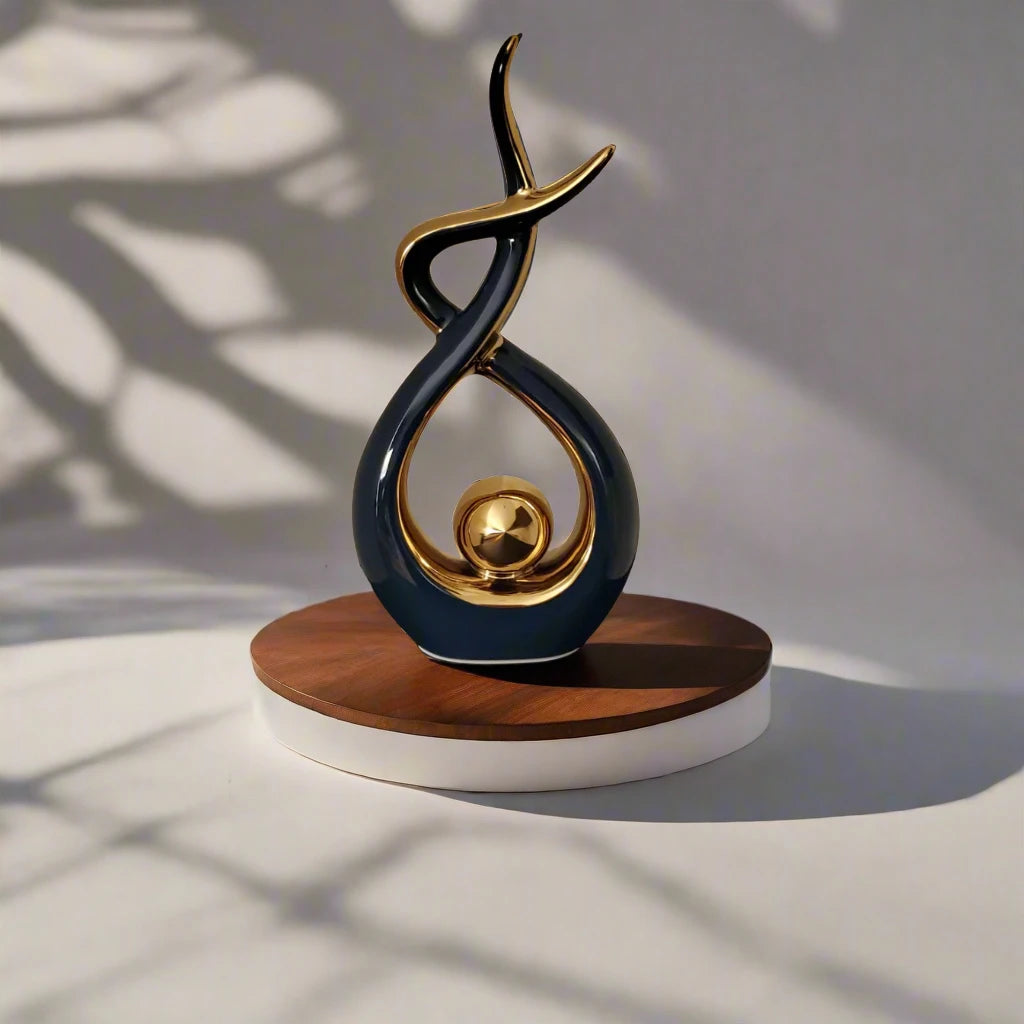 Whispers of Artistry Ceramic Art Decor Modern Home Accent