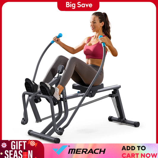 UTRYUP Rowing Machine Space Saving Ergonomic Seat Home Gym
