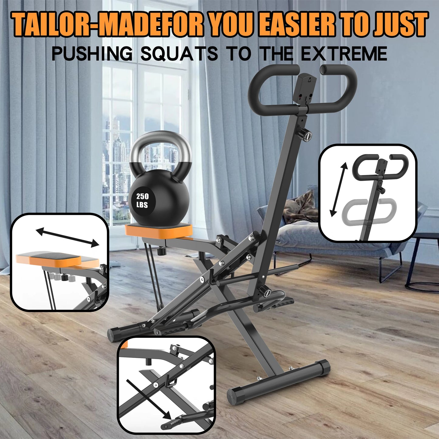 Squat Machine Gluteus Maximus Training Resistance Band