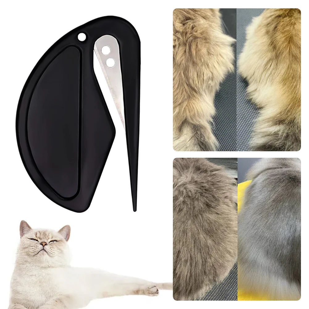 Knotting Comb Pet Grooming Brush Safe Cat Dog Hair Removal Tool for Removing Tangled and Grooming Knotted Hair