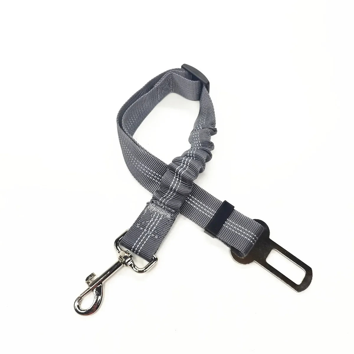 Pet Dog Car Seat Belt Retractable Buffer Elastic Reflective Safety Traction Rope Leash Harness Dog Accessories Supplies