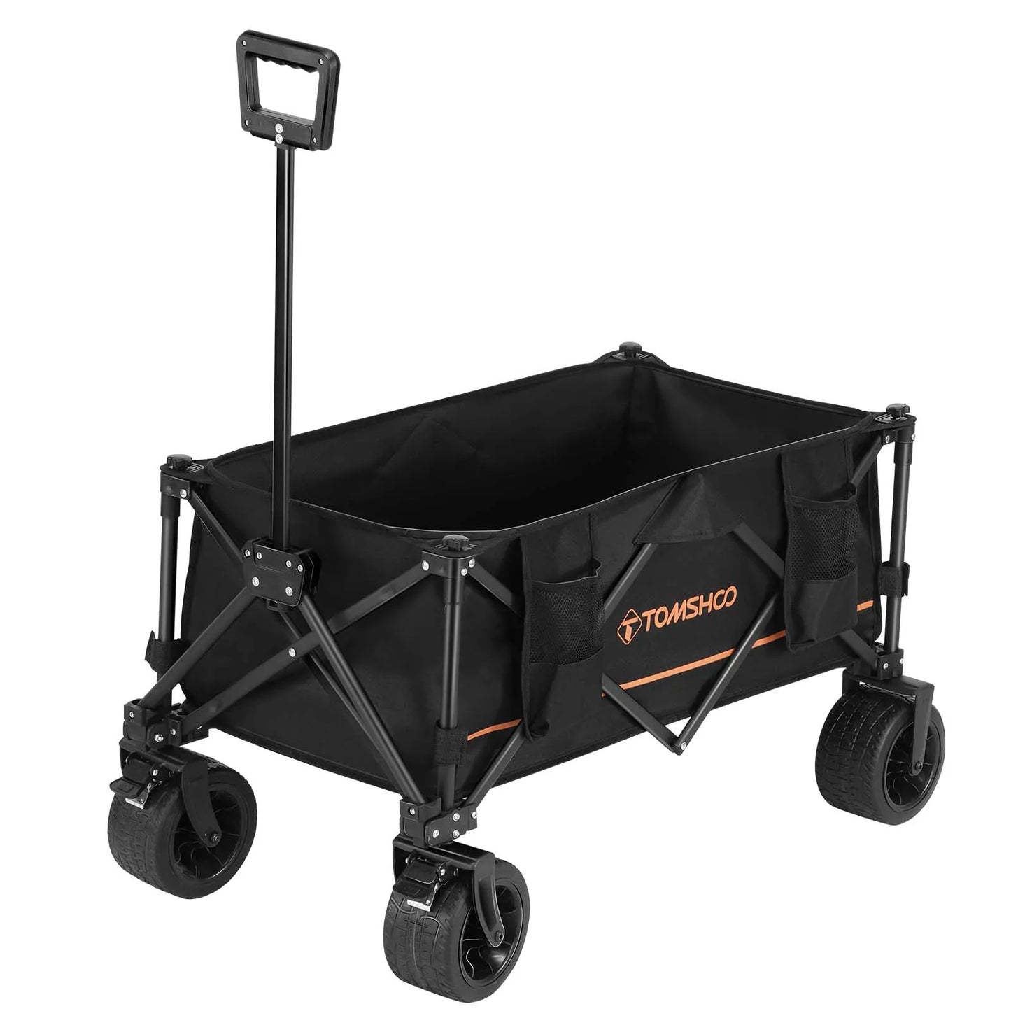 Tomshoo Collapsible Folding Wagon All Terrain Utility Wagon