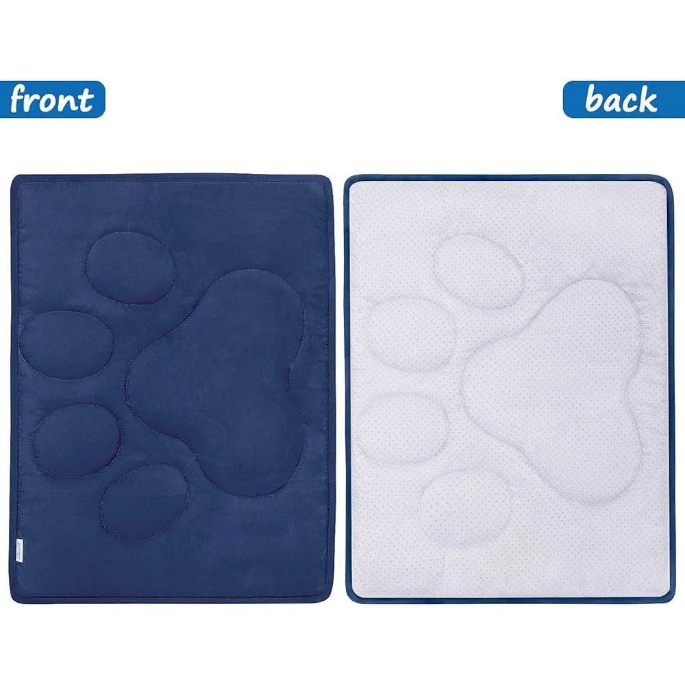 Anti Slip Dog Crate Mat Washable Kennel Pad Comfortable Sleeping Mat for Pets Furniture and Car Seat Protection