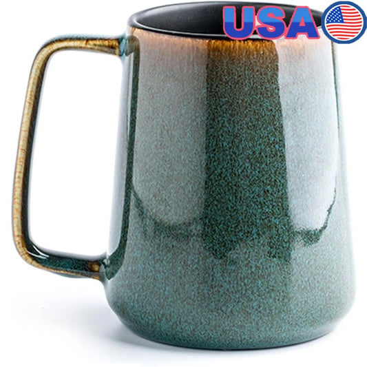 Large Ceramic Coffee Mugs 24oz Extra Large Handle Design Dishwasher Microwave Safe Unique Glaze Ideal for Home and Office Gifts