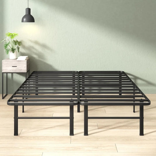 14 Inch Queen Metal Bed Frame Easy Assembly SmartBase