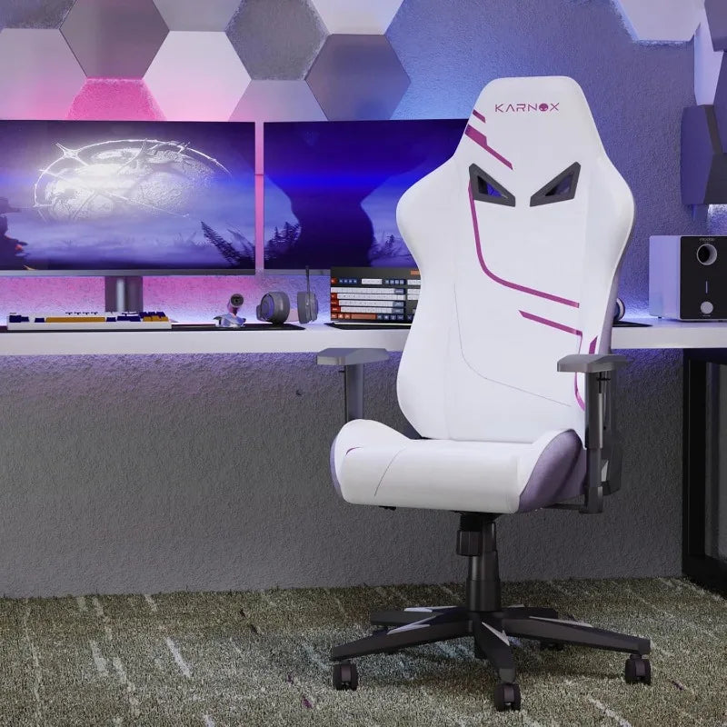 Kornox Ergonomic Gaming Chair Fabric for Adults High Back Office Chair Racing Style Height Adjustable