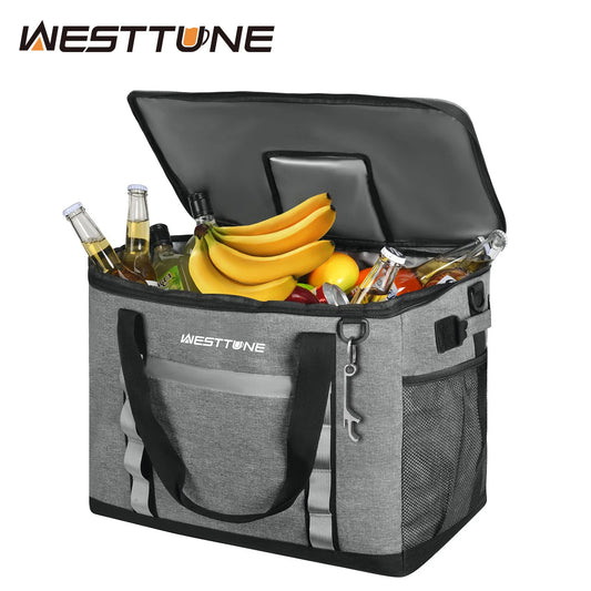 WestTune 75 Cans Soft Cooler Bag Collapsible Leakproof