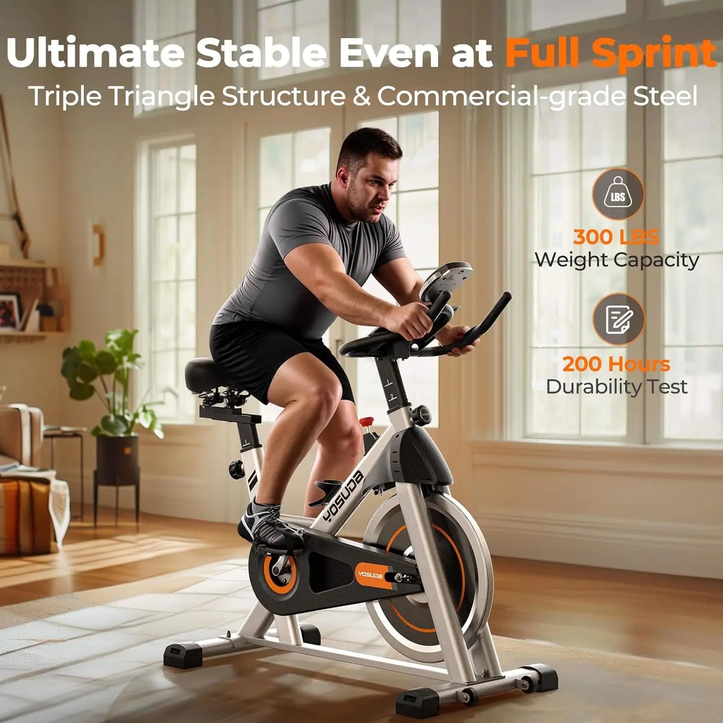 Indoor Cycling Bike Brake Pad Magnetic Tablet Mount