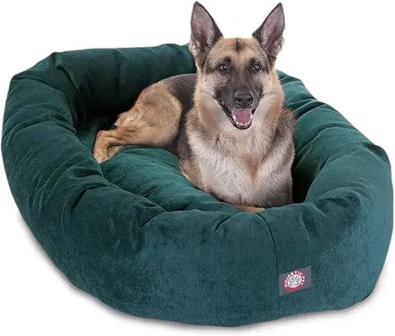 Shredded Memory Foam Orthopedic Dog Bed for Extra Large Dogs 52x35x11 Inch with Removable Washable Cover