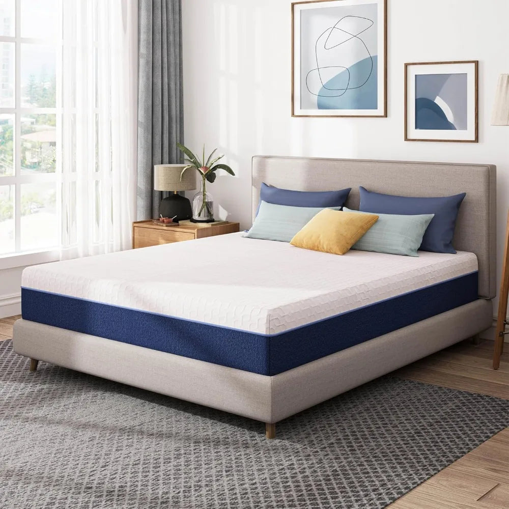 6 Inch Gel Memory Foam Mattress Full Size Pressure Relief
