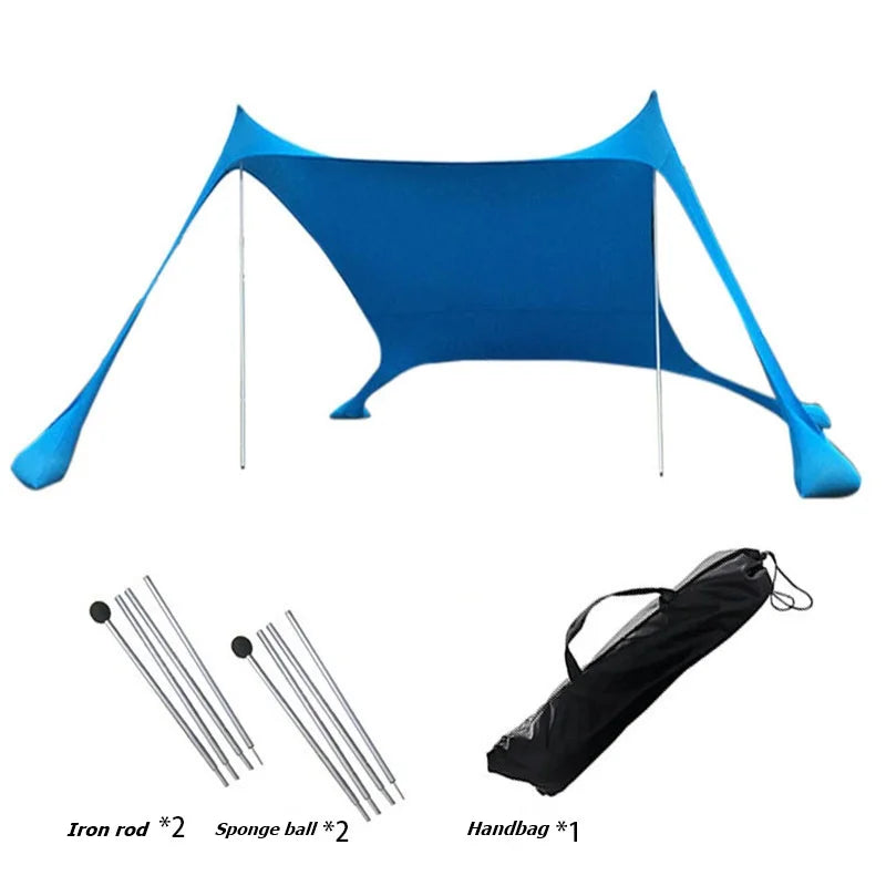 Outdoor Lawn Beach Canopy Tent Sun Protection Portable