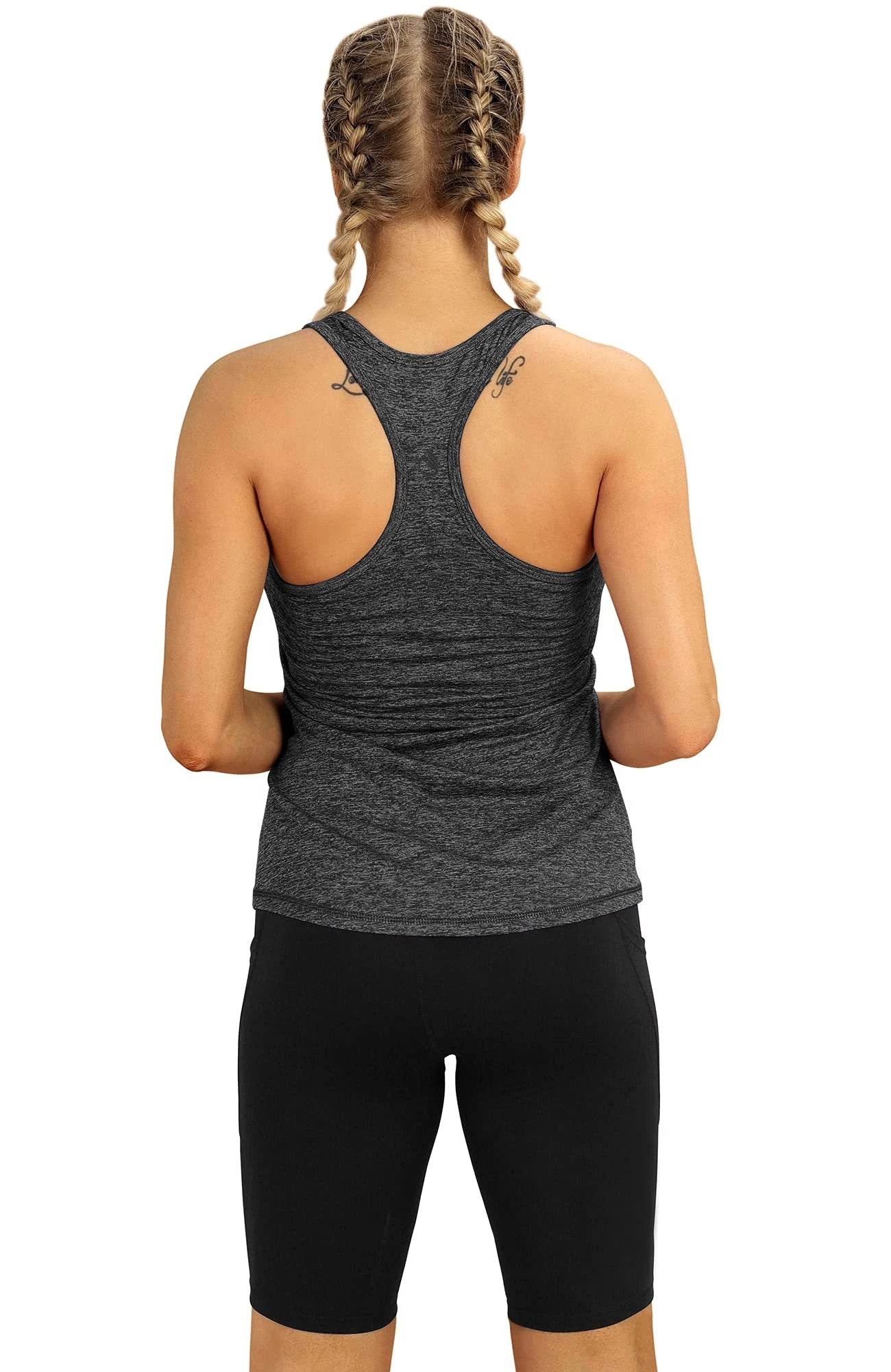 3 Pcs Women Sport Tank Tops Loose Yoga Tops Quick Dry