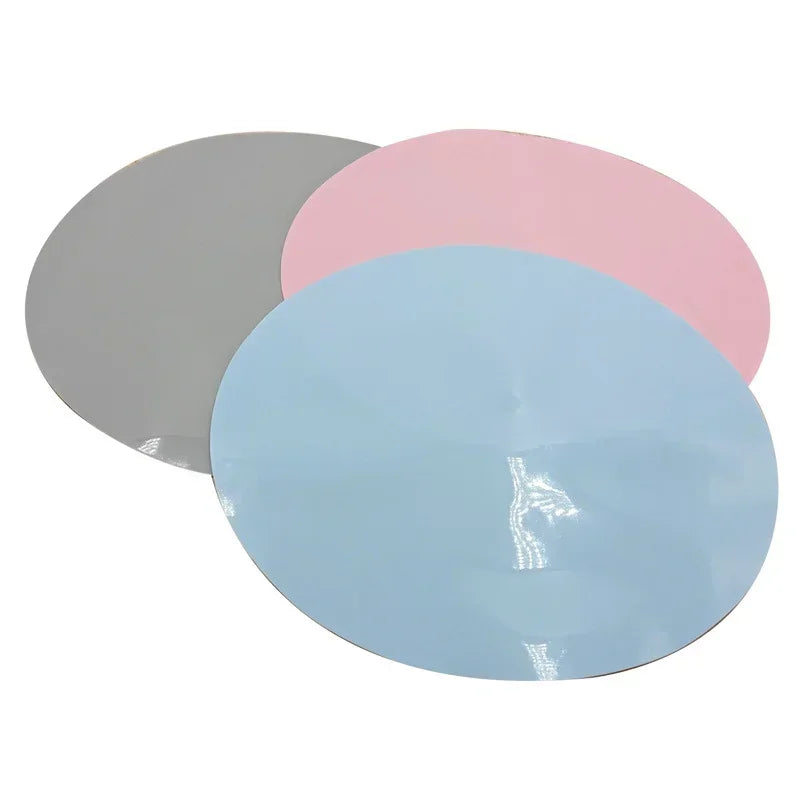 Mat Spill Proof Pet Bowl Silicone Feeding Anti Slip Cat Shaped Fountain Feeder Round Accessories for Dogs and Cats