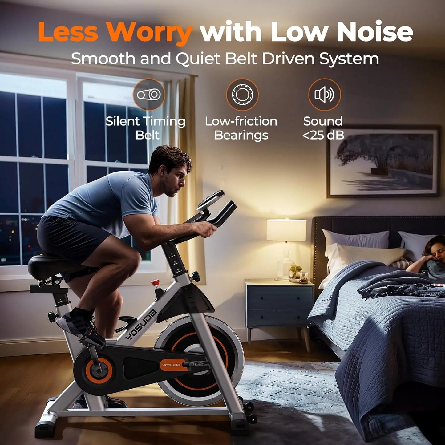 Indoor Cycling Bike Brake Pad Magnetic Tablet Mount
