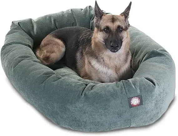 Shredded Memory Foam Orthopedic Dog Bed for Extra Large Dogs 52x35x11 Inch with Removable Washable Cover