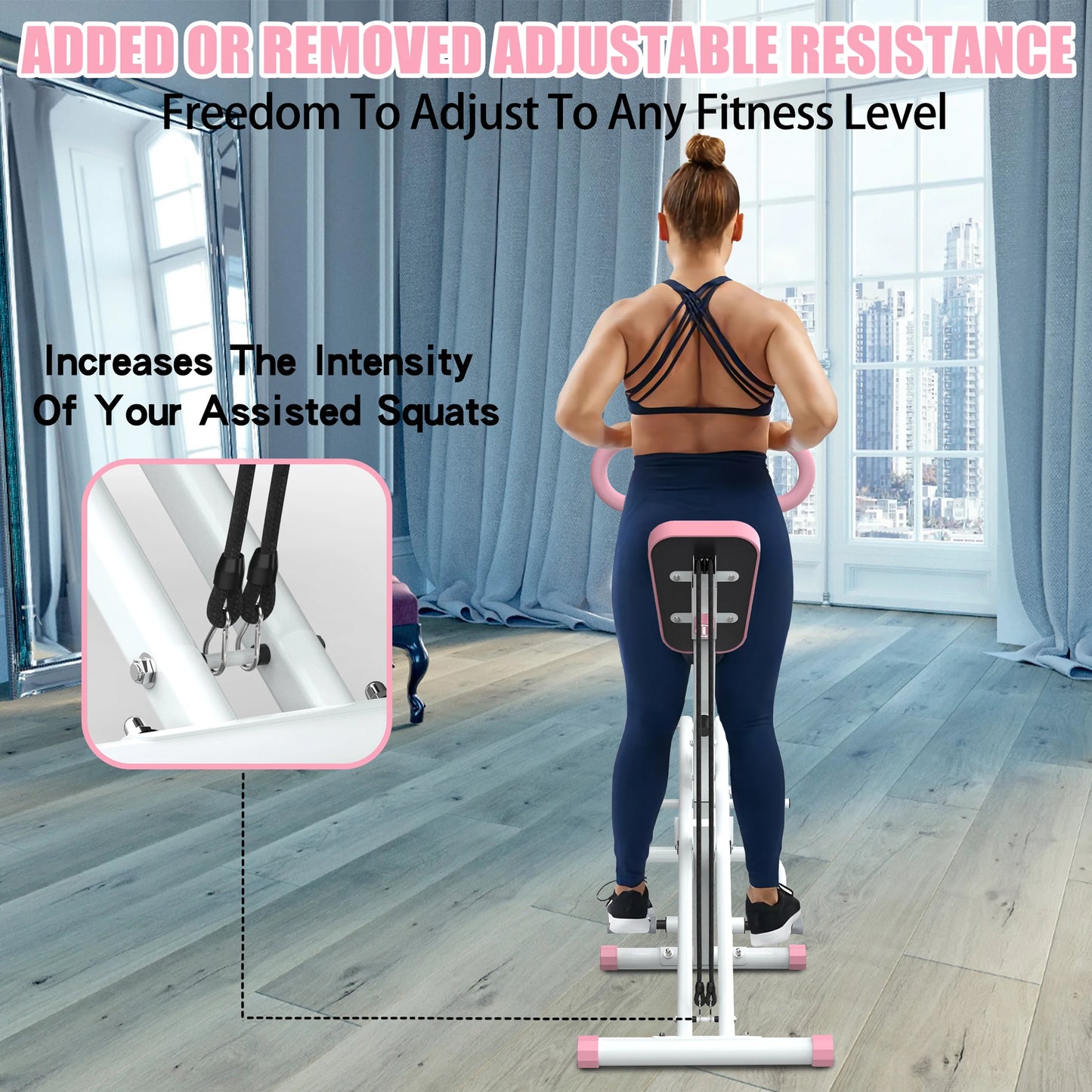 Squat Machine Gluteus Maximus Training Resistance Band