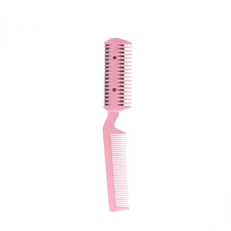Razor Grooming Comb for Cats and Dogs with Stainless Steel Blades Thinning Hairbrush Pet Trimmer and Cutting Tool