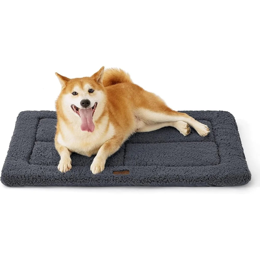 Washable Large Dog Crate Bed Lightweight Foam Mat Indoor Outdoor Travel Easy Clean Portable Dog Bedding Pet Mat 35x23