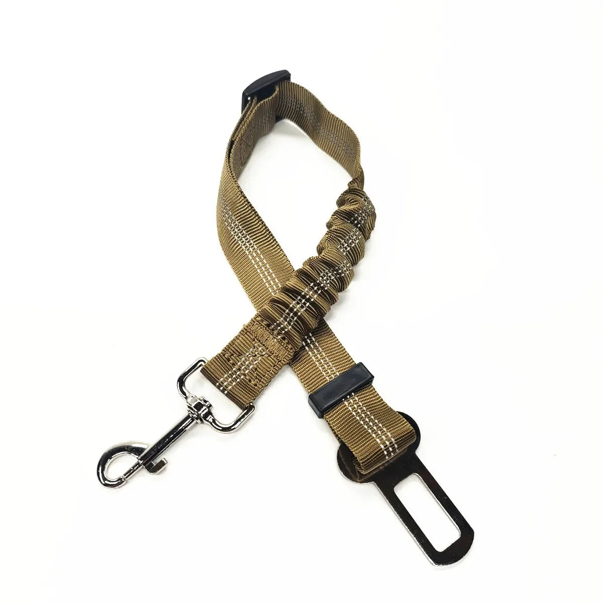 Pet Dog Car Seat Belt Retractable Buffer Elastic Reflective Safety Traction Rope Leash Harness Dog Accessories Supplies