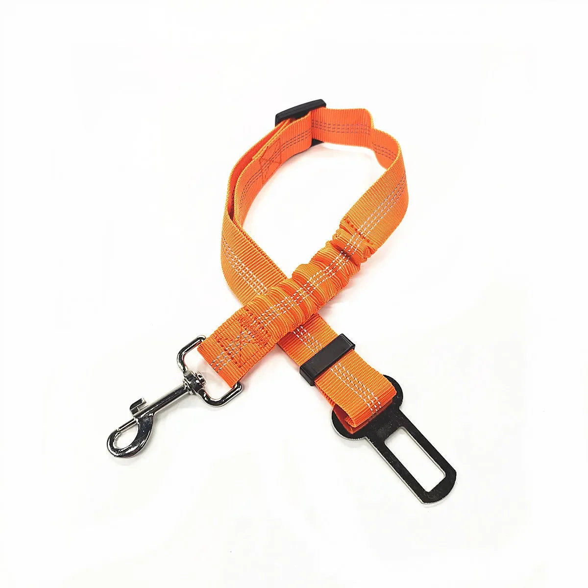 Pet Dog Car Seat Belt Retractable Buffer Elastic Reflective Safety Traction Rope Leash Harness Dog Accessories Supplies