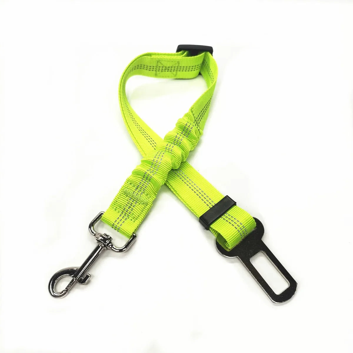 Pet Dog Car Seat Belt Retractable Buffer Elastic Reflective Safety Traction Rope Leash Harness Dog Accessories Supplies