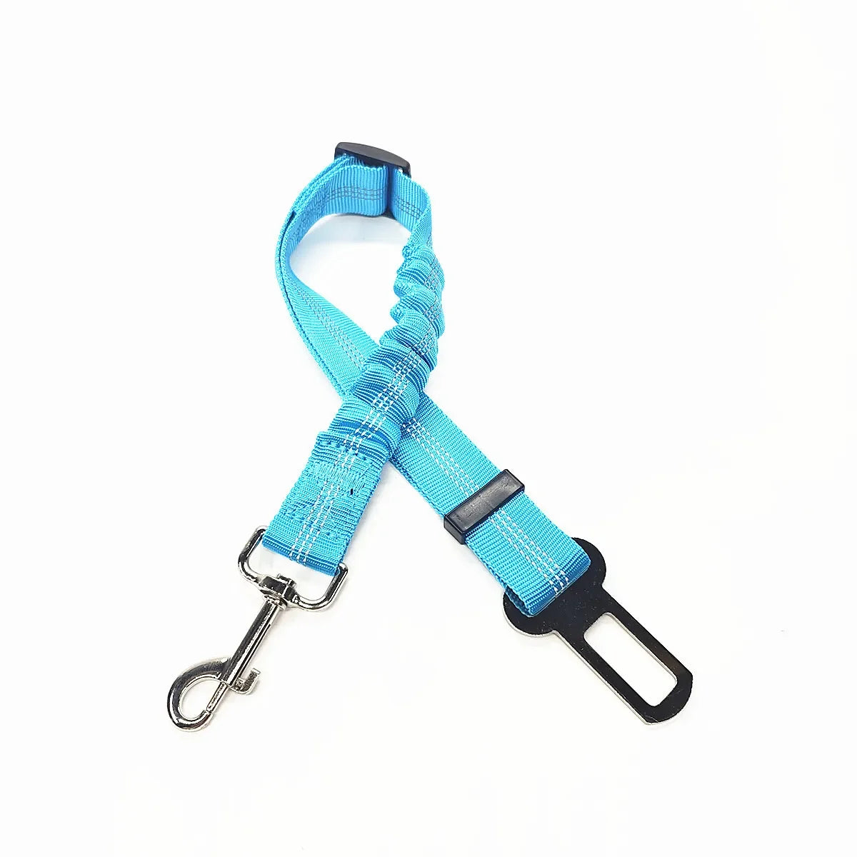 Pet Dog Car Seat Belt Retractable Buffer Elastic Reflective Safety Traction Rope Leash Harness Dog Accessories Supplies