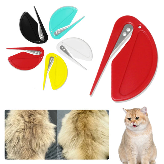 Knotting Comb Pet Grooming Brush Safe Cat Dog Hair Removal Tool for Removing Tangled and Grooming Knotted Hair