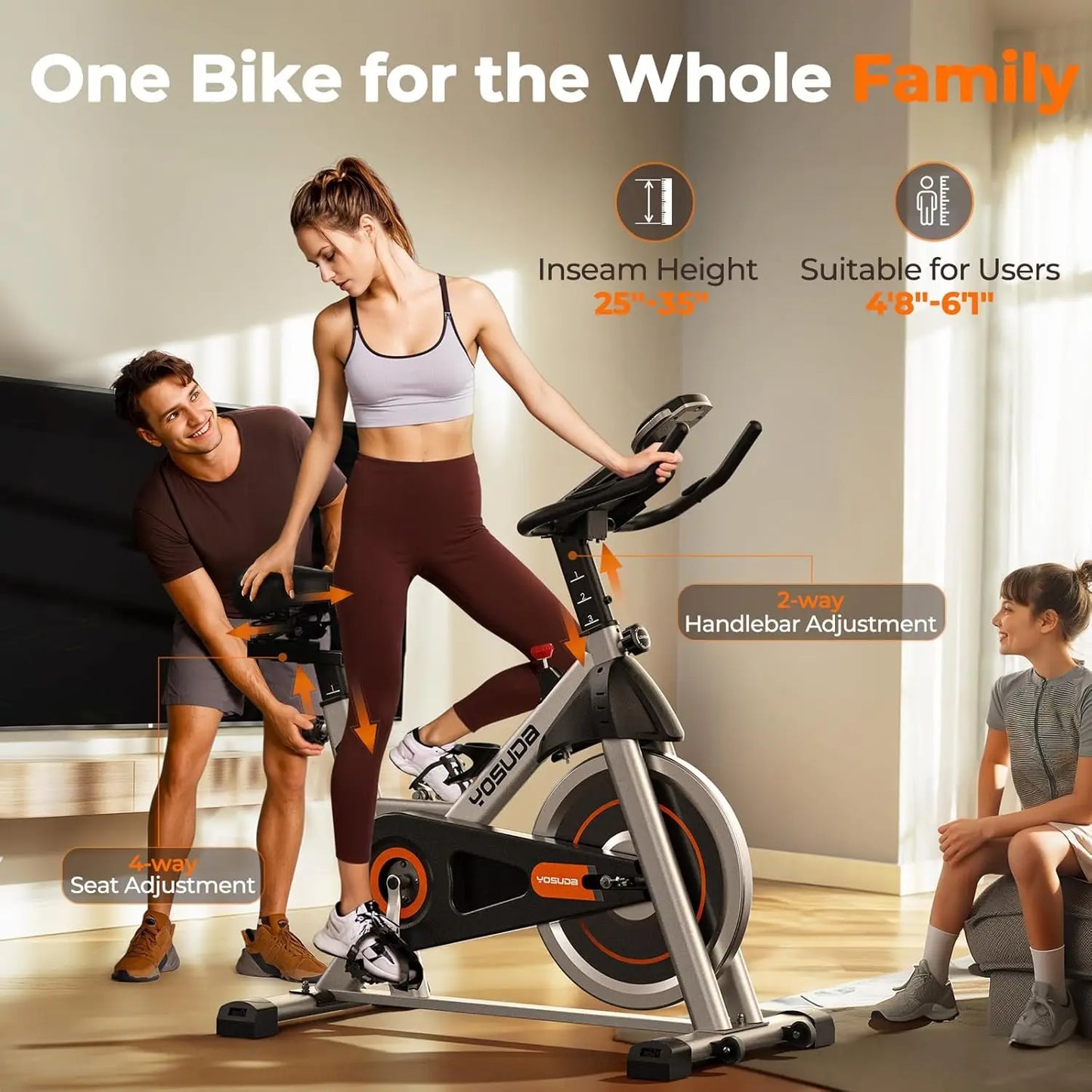 Indoor Cycling Bike Brake Pad Magnetic Tablet Mount