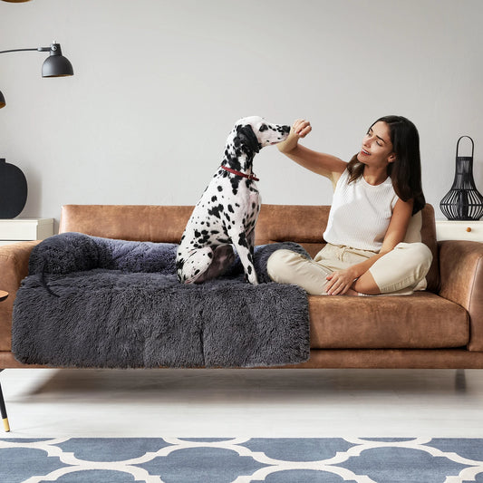 Pet Dog Bed Couch Sofa for Large Dogs Waterproof Washable Cushion Blanket in Three Colors