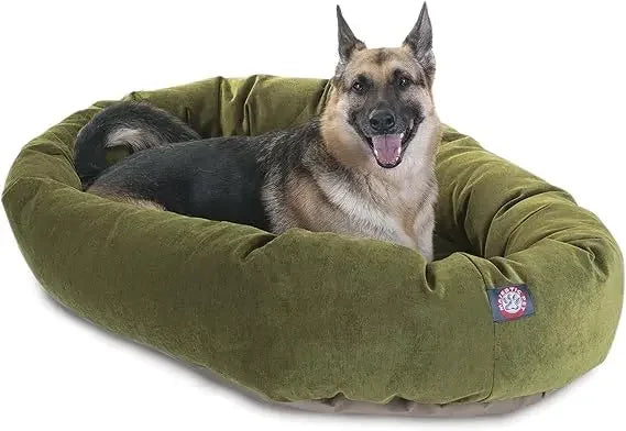 Shredded Memory Foam Orthopedic Dog Bed for Extra Large Dogs 52x35x11 Inch with Removable Washable Cover