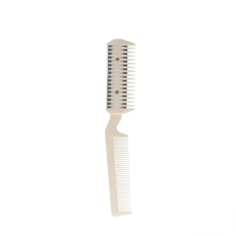 Razor Grooming Comb for Cats and Dogs with Stainless Steel Blades Thinning Hairbrush Pet Trimmer and Cutting Tool