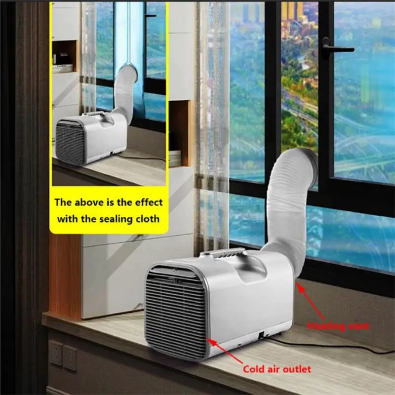 Treeligo 12V 24V 110V Portable Electric Tent Air Conditioner Outdoor Camping AC for Car SUV RV Camper Van
