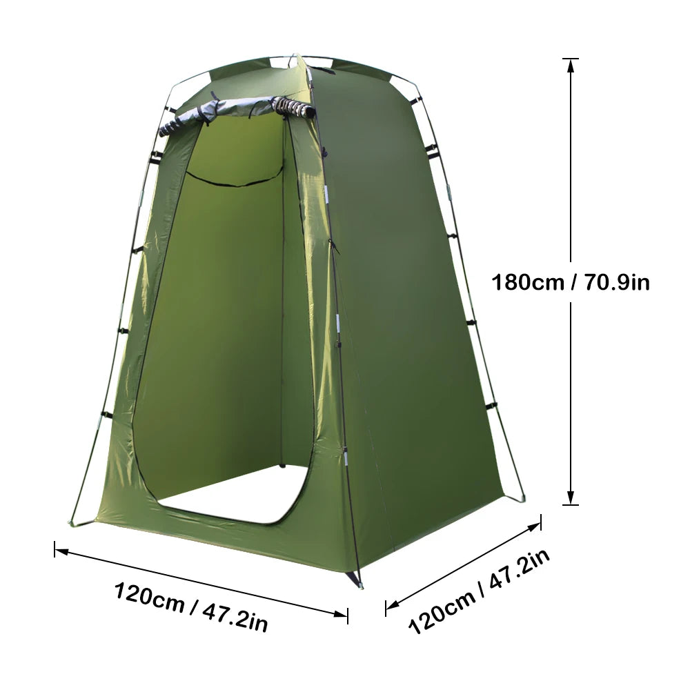 Camping Tent for Shower 6ft Privacy Changing Room for Camping Biking Toilet Beach Outdoor Use