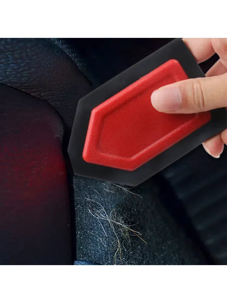 Pet Hair Remover Dog Hair Removal Device Sofa Car Detail Scraper Silicone Brush Pet Supplies