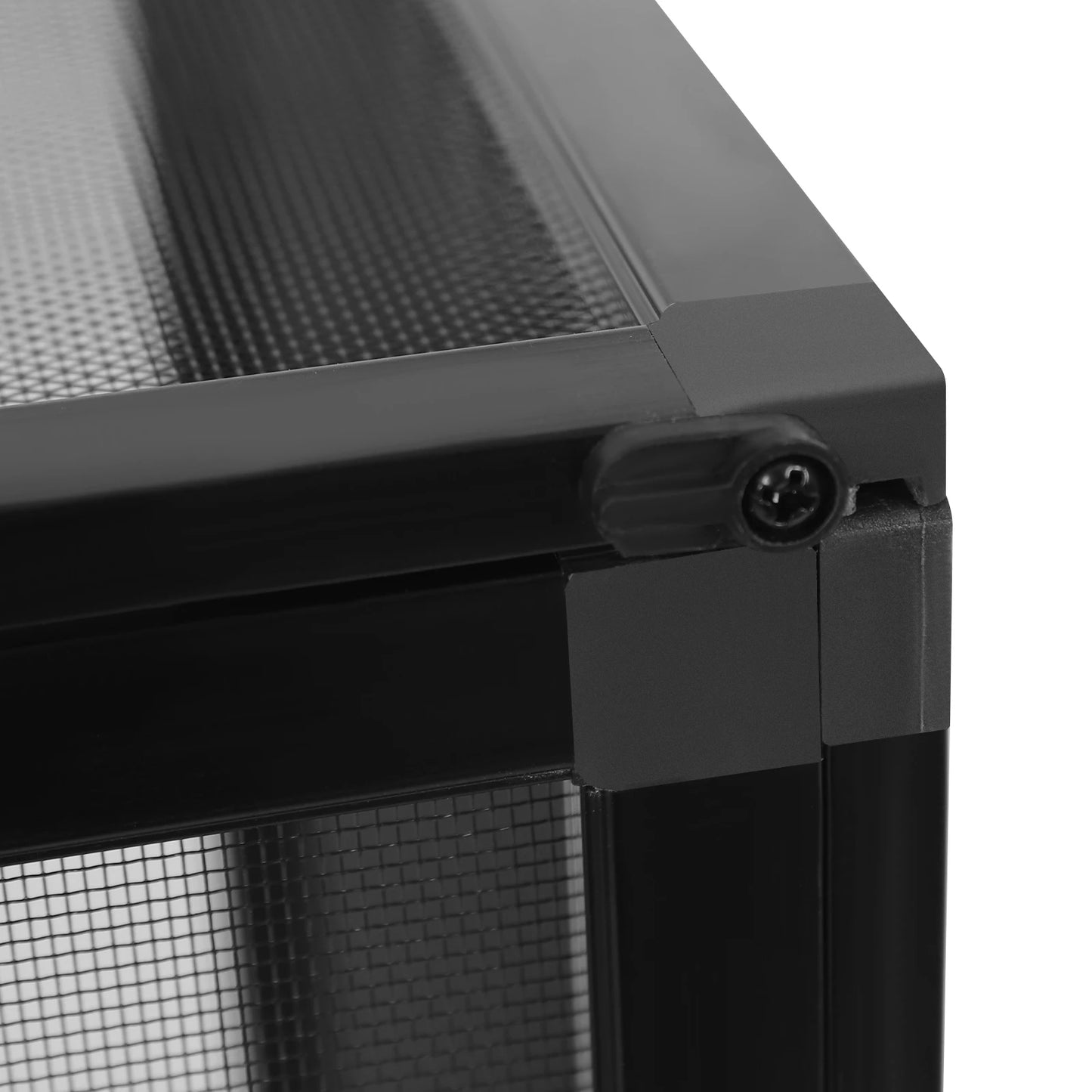 Aluminum Alloy Reptile Vivarium Screen Cage Enclosure Climbing Container Feeding Box for Snake Turtle