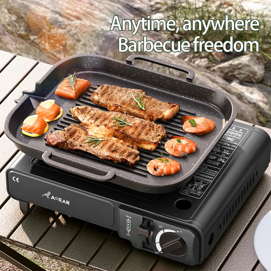 Portable Card Gas Stove For Camping And Household Use