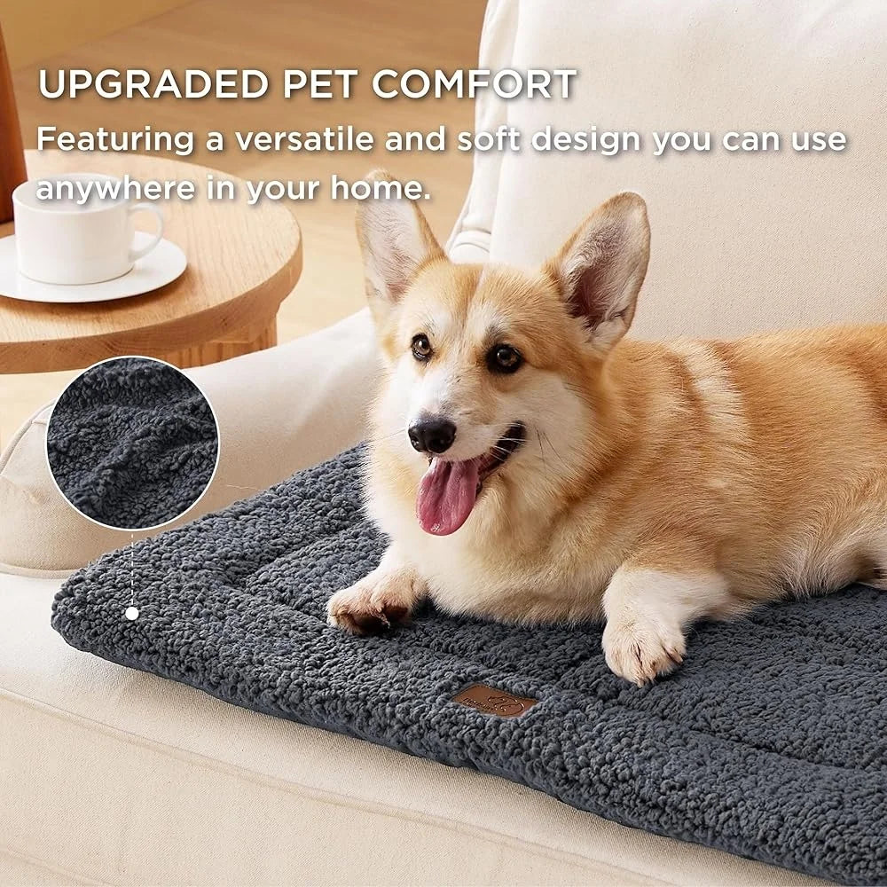 Washable Large Dog Crate Bed Lightweight Foam Mat Indoor Outdoor Travel Easy Clean Portable Dog Bedding Pet Mat 35x23