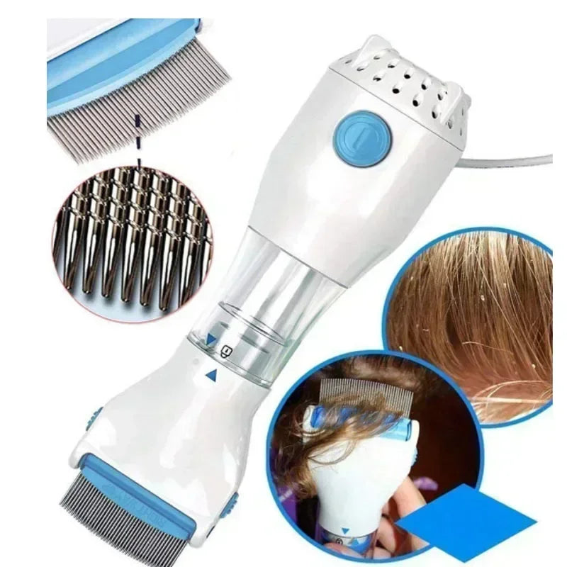 Pet Electric Lice Grabber Comb Multifunctional Flea Removal Brush for Dogs and Cats Lice Remover Hair Cleaner