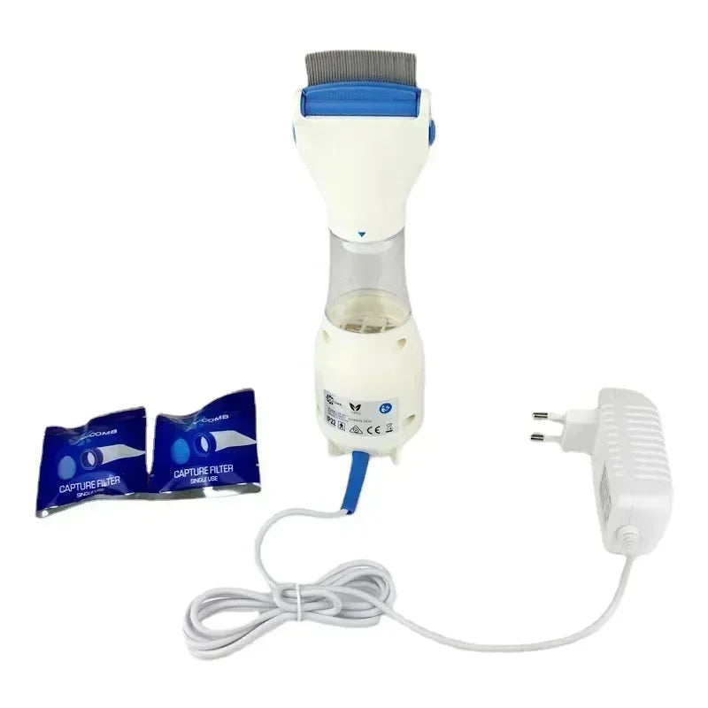 Pet Electric Lice Grabber Comb Multifunctional Flea Removal Brush for Dogs and Cats Lice Remover Hair Cleaner
